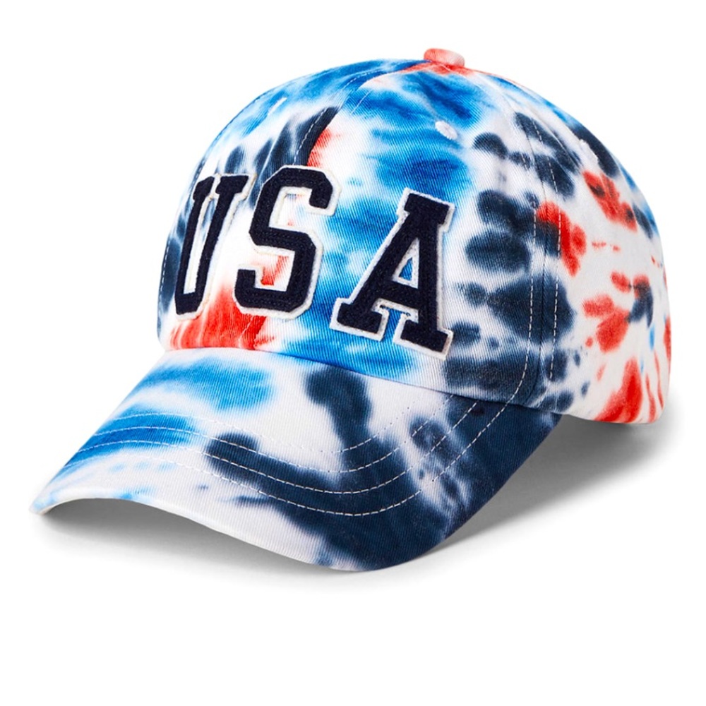 Polo: Tie-Dye Chino Ball Cap🇺🇸